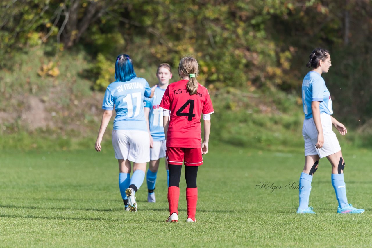 Bild 351 - wBJ TuS Tensfeld - SV Fortuna St. Juergen